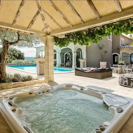 Luxury In Front Of The Famous Pont-du-gard. *