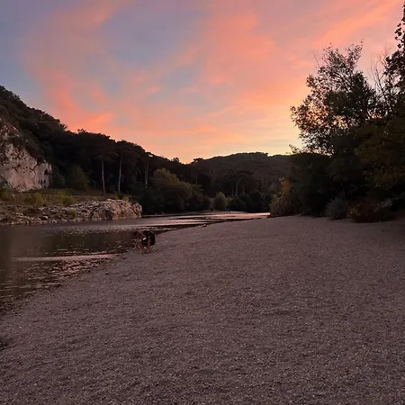Luxury In Front Of The Famous Pont-du-gard. Castillon-du-Gard