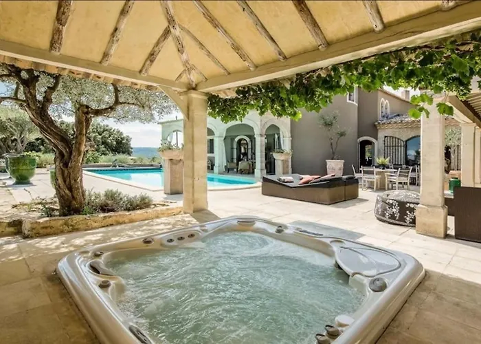 Luxury In Front Of The Famous Pont-du-gard. *